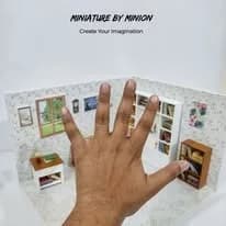 A whole room under one hand